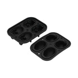4 Hole Silicone Ice Cubes Maker Tray Silicone Ice Ball Making Mold Kichen Accessories