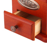 Mini Vintage Hand Cranked Coffee Bean Mill Manual Coffee Grinder for Household Use