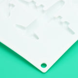 6 Grid Airplane Shape Mold Silicone Baking Chocolate Cake Decoration Mold for Kitchen Home - Extra Image