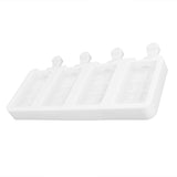 Silicone Ice Cream Mold 4 Cavities DIY Ice Bar Maker Mould for Kitchen Tool SuppliesS