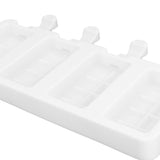 Silicone Ice Cream Mold 4 Cavities DIY Ice Bar Maker Mould for Kitchen Tool SuppliesS - Extra Image