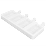 Silicone Ice Cream Mold 4 Cavities DIY Ice Bar Maker Mould for Kitchen Tool SuppliesL