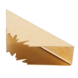 Triangular Napkin Holder Stainless Steel Stand Vertical Tissue Rack for Home Restaurant HotelGolden