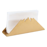 Triangular Napkin Holder Stainless Steel Stand Vertical Tissue Rack for Home Restaurant HotelGolden