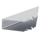 Triangular Napkin Holder Stainless Steel Stand Vertical Tissue Rack for Home Restaurant HotelSilver