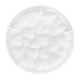 Silicone Mold Splicing Love Heart Shape Mousse Cake Mold for Baking Dessert Kitchen Home