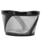 Coffee Filter Basket Cup with 100Pcs Filter Papers Filtering Tool Coffee Machine Accessories - Top-Down View
