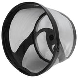 Coffee Filter Basket Cup with 100Pcs Filter Papers Filtering Tool Coffee Machine Accessories