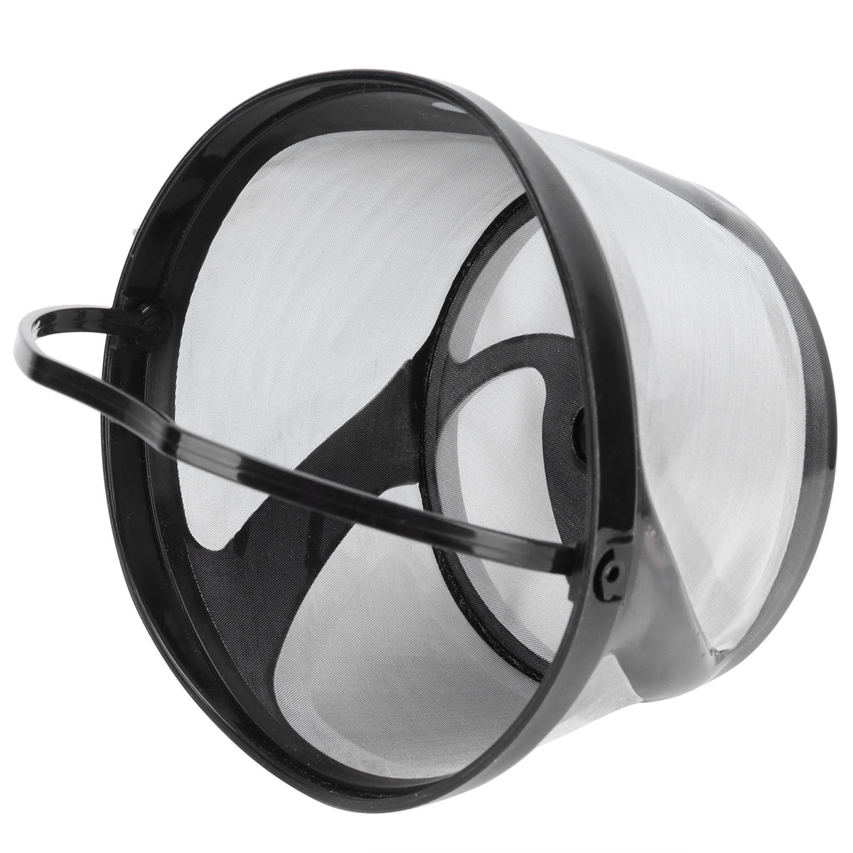 Coffee Filter Basket Cup with 100Pcs Filter Papers Filtering Tool Coffee Machine Accessories