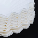 Coffee Filter Basket Cup with 100Pcs Filter Papers Filtering Tool Coffee Machine Accessories