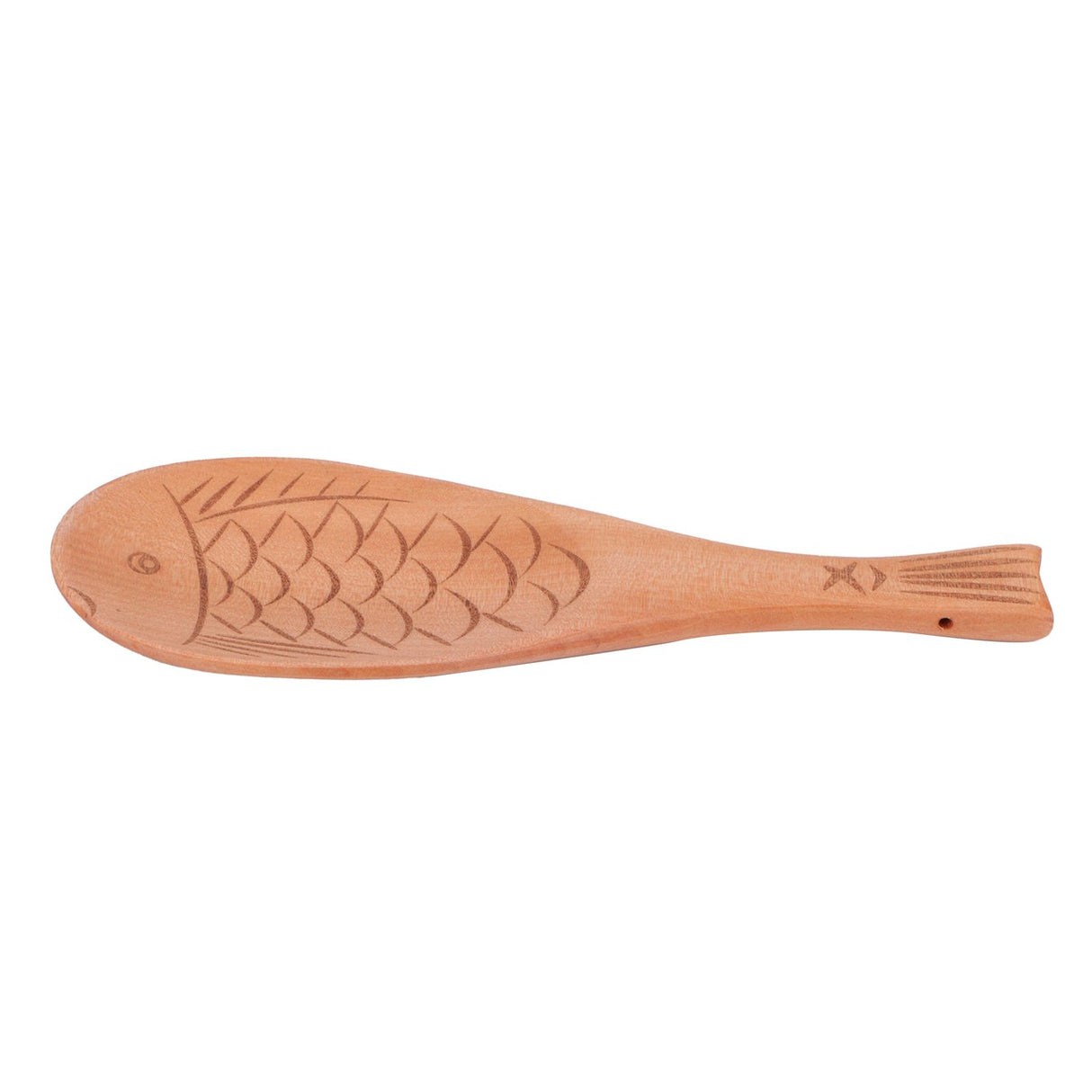 Fish Shaped Wood Rice Paddle Non Stick Rice Serving Spoon Scoop for Household Kitchen Supplies