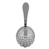 Ice Strainer 304 Stainless Steel Bar Cocktail Ice Drink Filter Bartending AccessoryBlack - Close-Up Angle
