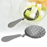 Ice Strainer 304 Stainless Steel Bar Cocktail Ice Drink Filter Bartending AccessoryBlack - Extra Image