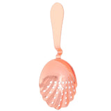 Ice Strainer 304 Stainless Steel Bar Cocktail Ice Drink Filter Bartending AccessoryRose Gold - Side View