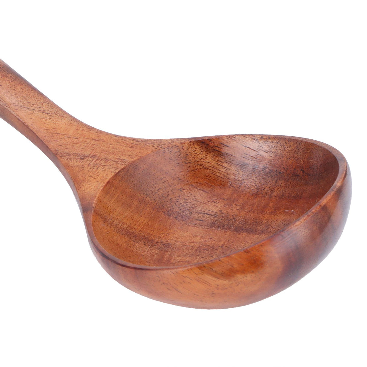 Wooden Spoon AntiScald Cooking Hot Pot Soup Spoon with Long Handle for Home Kitchen