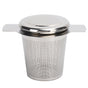 Tea Strainer Loose Leaf Tea Infuser Basket Fine Mesh Filter with Lid Teaware for CupStainless Steel