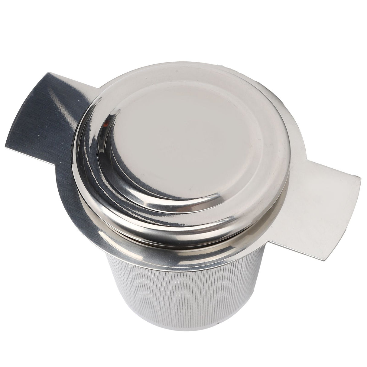 Tea Strainer Loose Leaf Tea Infuser Basket Fine Mesh Filter with Lid Teaware for CupStainless Steel