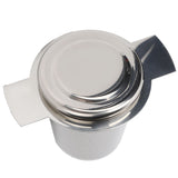 Tea Strainer Loose Leaf Tea Infuser Basket Fine Mesh Filter with Lid Teaware for CupStainless Steel