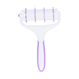 Fondant Cutter Wheel Roller Pastry Mold Dough Lattice Cutter Embosser Set DIY Baking Tool - Top-Down View