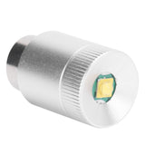 LED Bulb 3W Highlight P13.5S Flashlight Light Bulb Headlamp Electric Torch AccessoryWarm White DC 3V 3000K