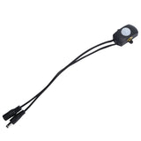 DC6V‑24V LED Strip Infrared Human Body Detect Sensor LED Infrared Body SensorBlack - Rear View