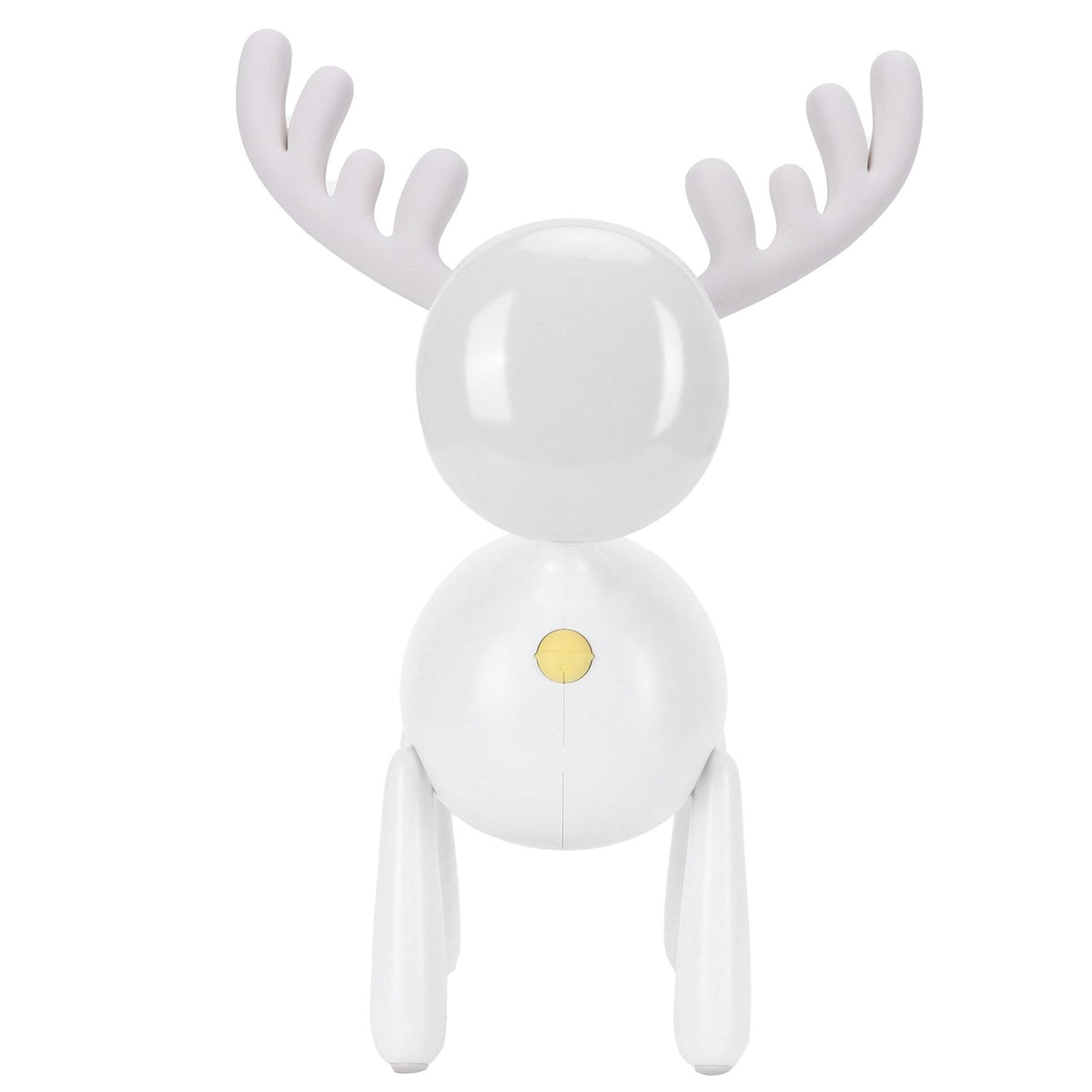 LED Night Light Cartoon Deer-Shaped Table Lamp 1200mAh USB Charging Bedroom DecorationWhite