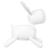 LED Night Light Cartoon Deer-Shaped Table Lamp 1200mAh USB Charging Bedroom DecorationWhite - Close-Up Angle