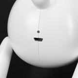 LED Night Light Cartoon Deer-Shaped Table Lamp 1200mAh USB Charging Bedroom DecorationWhite - Extra Image