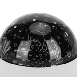 LED Night Light Romantic Projection Lamp 8 Color Modes Bedroom Decoration USB Battery PoweredWhite - Extra Image