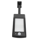 Solar Power Light Outdoor Motion Sensor Lamp for Gardens Yards Parks Streets Black - 45-Degree Angle