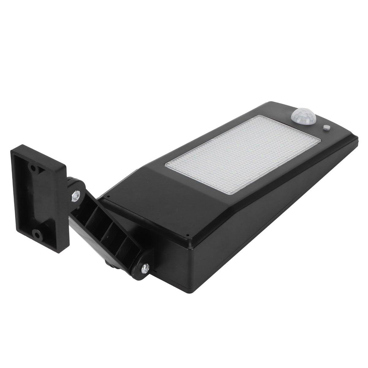 Solar Power Light Outdoor Motion Sensor Lamp for Gardens Yards Parks Streets Black