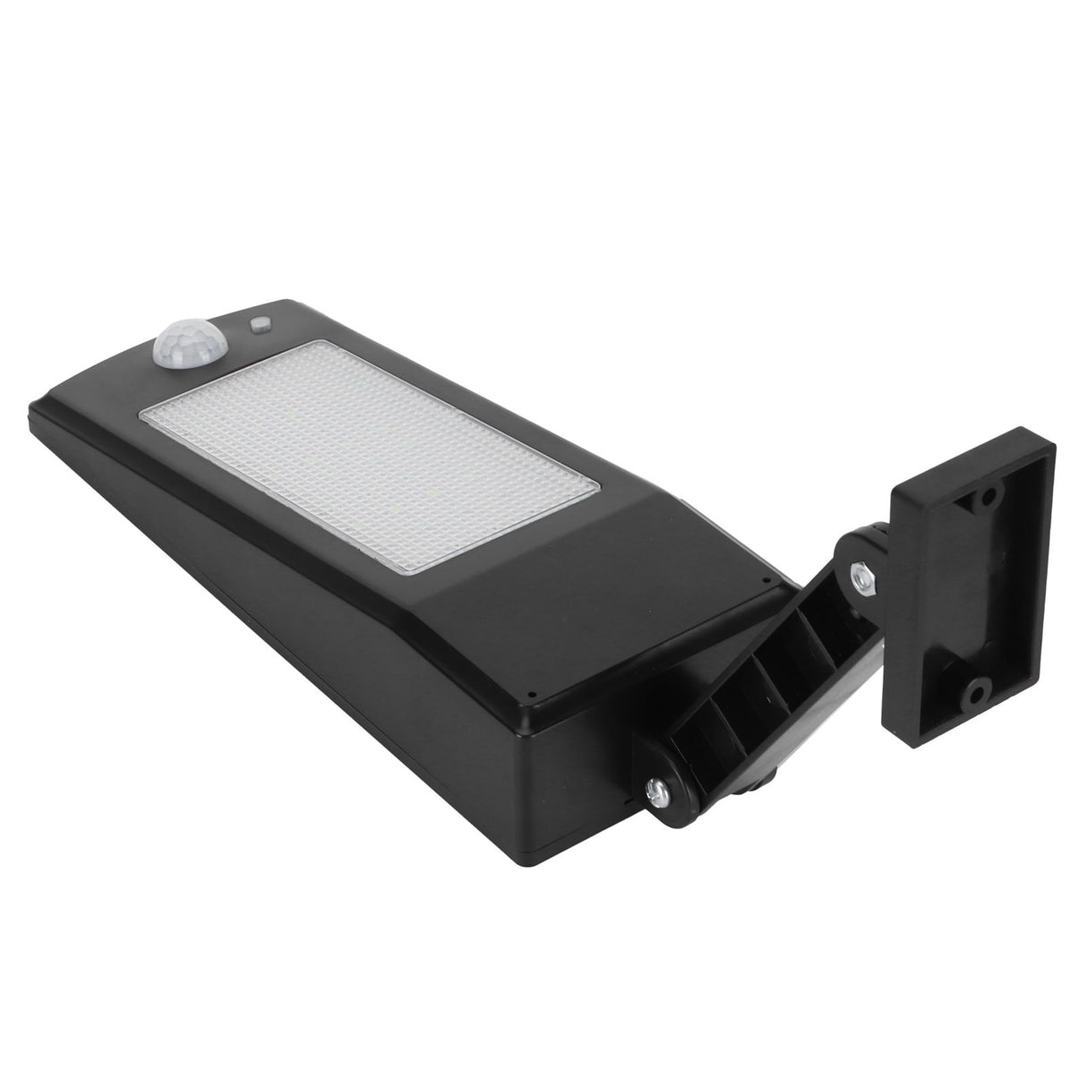 Solar Power Light Outdoor Motion Sensor Lamp for Gardens Yards Parks Streets Black