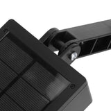 Solar Power Light Outdoor Motion Sensor Lamp for Gardens Yards Parks Streets Black