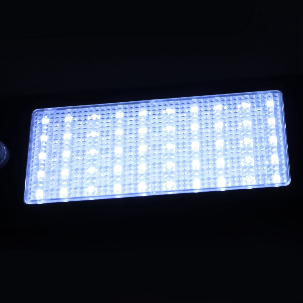 Solar Power Light Outdoor Motion Sensor Lamp for Gardens Yards Parks Streets Black