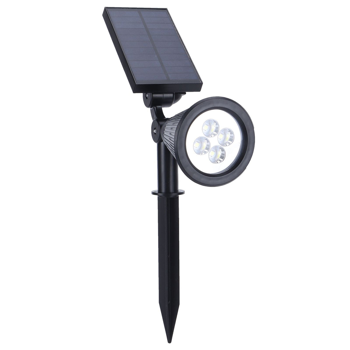 LED Solar Lamp IP65 Waterproof Lawn Light Outdoor Garden Courtyard Landscape Decoration Black