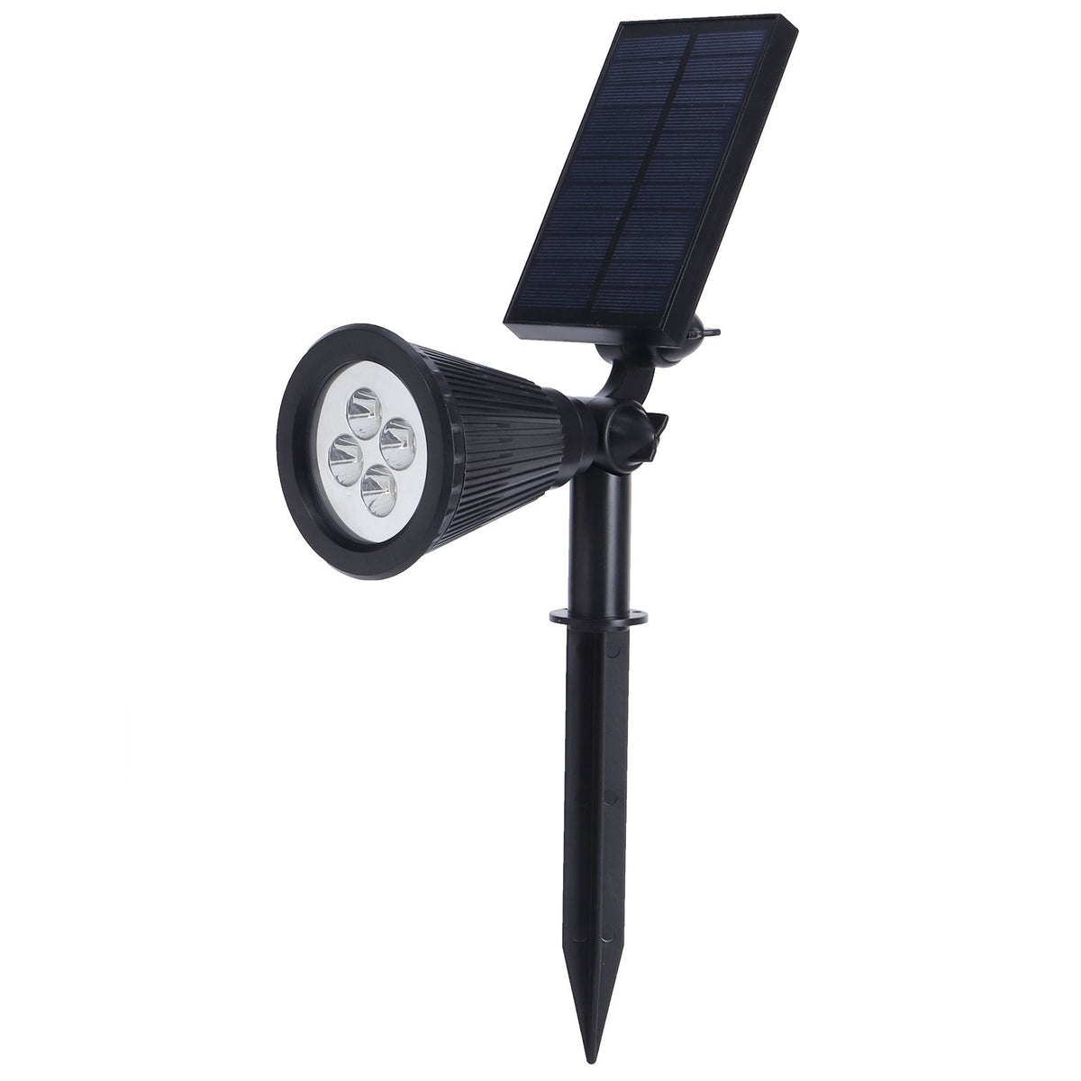 LED Solar Lamp IP65 Waterproof Lawn Light Outdoor Garden Courtyard Landscape Decoration Black