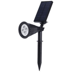 LED Solar Lamp IP65 Waterproof Lawn Light Outdoor Garden Courtyard Landscape Decoration Black