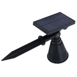 LED Solar Lamp IP65 Waterproof Lawn Light Outdoor Garden Courtyard Landscape Decoration Black