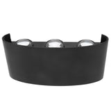 6W LED Wall Light Aluminium Black Shell Warm Light Up Down Lighting Decoration Wall Lamp AC85‑265V