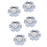 25Pcs 0.5W 5V High Power LED Lamp Bead Light Source Chip with Aluminum PlateBlue Light: 455-460NM - Extra Image
