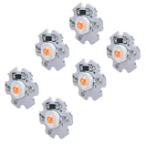 25Pcs 0.5W 5V High Power LED Lamp Bead Light Source Chip with Aluminum PlatePink Light: 380-840NM - Front View