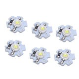 25Pcs 0.5W 5V High Power LED Lamp Bead Light Source Chip with Aluminum PlateCold White Light: 10000K - Extra Image