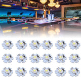 25Pcs 0.5W 5V High Power LED Lamp Bead Light Source Chip with Aluminum PlateCold White Light: 10000K - Extra Image