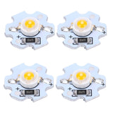 25Pcs 5V LED Chips 200LM 1W High Power LED Lamp Beads for DIY Lighting FixturesYellow Light 588‑590NM