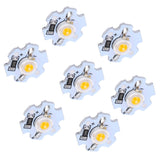 25Pcs 5V LED Chips 200LM 1W High Power LED Lamp Beads for DIY Lighting FixturesYellow Light 588‑590NM