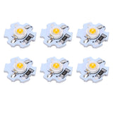 25Pcs 5V LED Chips 200LM 1W High Power LED Lamp Beads for DIY Lighting FixturesYellow Light 588‑590NM - Low Angle