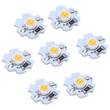 25Pcs 5V LED Chips 200LM 1W High Power LED Lamp Beads for DIY Lighting FixturesYellow Light 588‑590NM