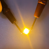 25Pcs 5V LED Chips 200LM 1W High Power LED Lamp Beads for DIY Lighting FixturesYellow Light 588‑590NM - Extra Image