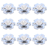 25Pcs 5V LED Chips 200LM 1W High Power LED Lamp Beads for DIY Lighting FixturesBlue Light 455‑460NM - Rear View