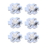 25Pcs 5V LED Chips 200LM 1W High Power LED Lamp Beads for DIY Lighting FixturesBlue Light 455‑460NM